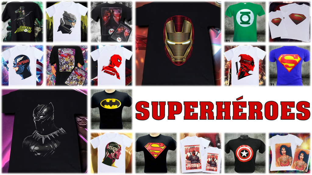 Camisetas Superhéroes